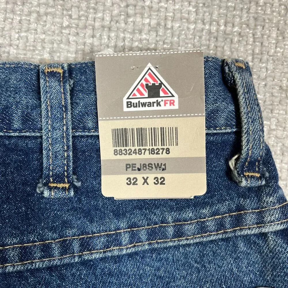 Bulwark FR Carpenter Jeans Men's 32x32 Flame Resistant Workwear Cat2 2112 NEW